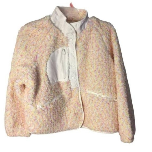 NWOT Altar'd StateWhite Confetti Wubby Jacket Size: S - Picture 4 of 15